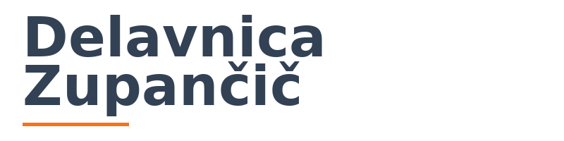 Delavnica Zupančič logo